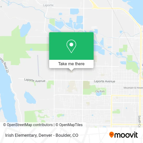 Irish Elementary map