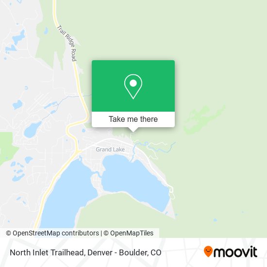 Mapa de North Inlet Trailhead