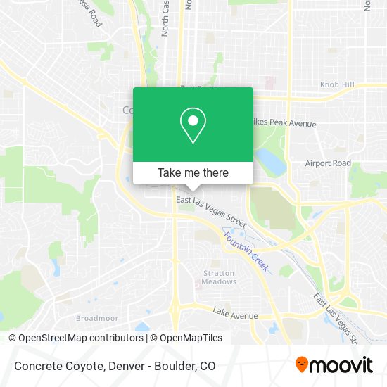 Mapa de Concrete Coyote