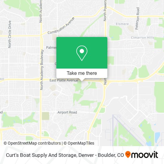 Mapa de Curt's Boat Supply And Storage