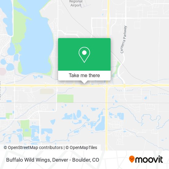 Buffalo Wild Wings map
