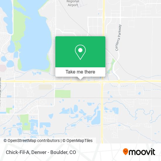 Mapa de Chick-Fil-A