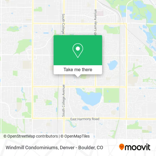 Windmill Condominiums map