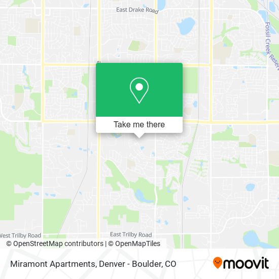 Miramont Apartments map