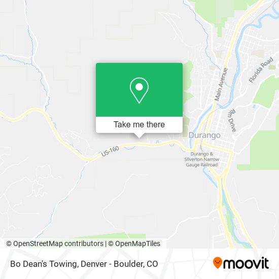 Mapa de Bo Dean's Towing