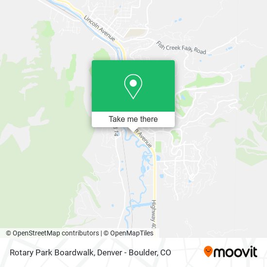 Rotary Park Boardwalk map