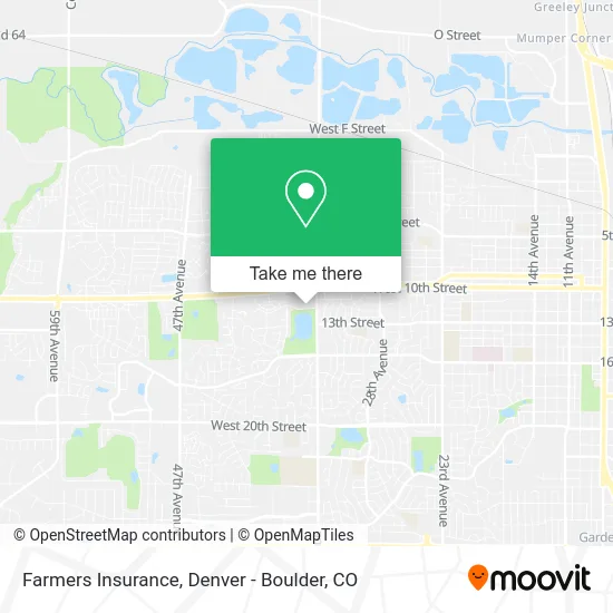Farmers Insurance map