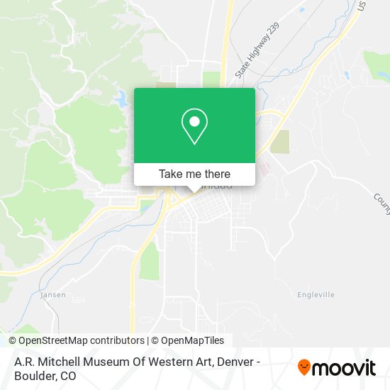 Mapa de A.R. Mitchell Museum Of Western Art