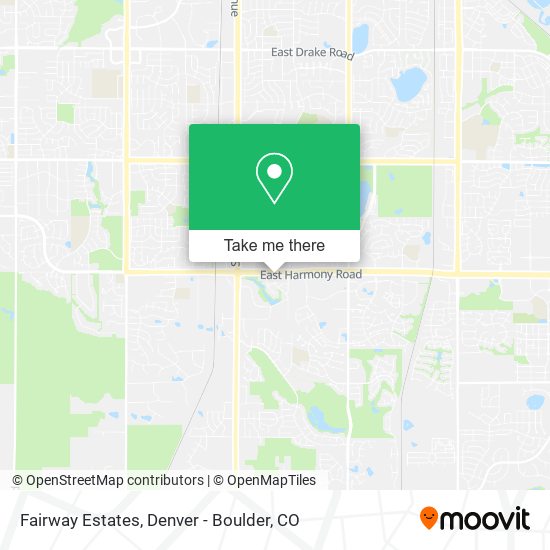 Fairway Estates map