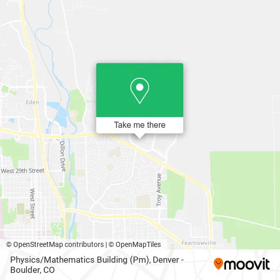 Physics / Mathematics Building (Pm) map