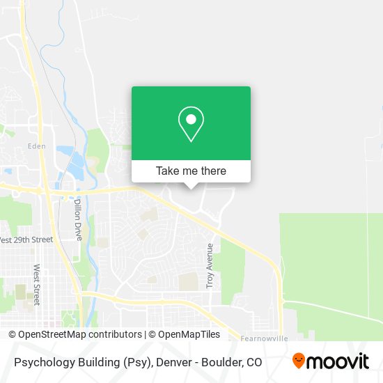 Psychology Building map