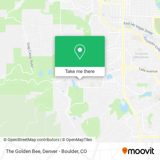 The Golden Bee map