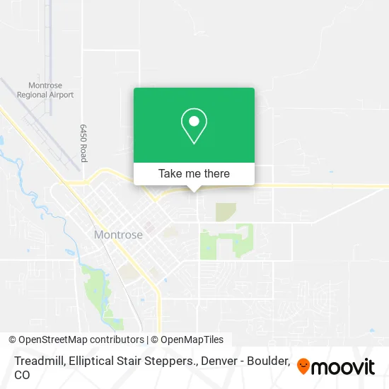 Treadmill, Elliptical Stair Steppers. map