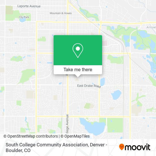 South College Community Association map
