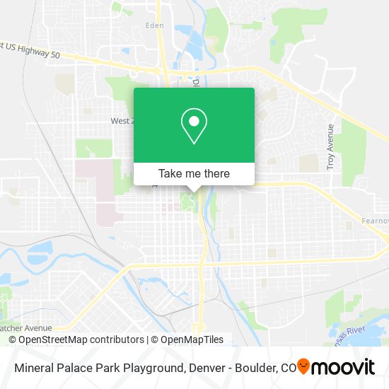 Mineral Palace Park Playground map