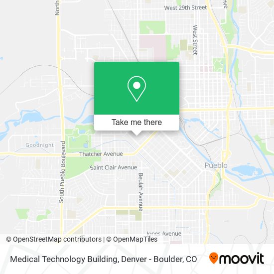 Mapa de Medical Technology Building