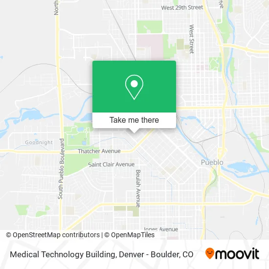 Medical Technology Building map