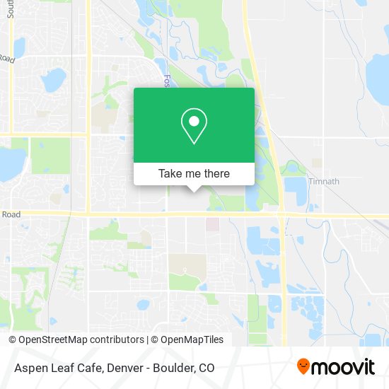 Mapa de Aspen Leaf Cafe