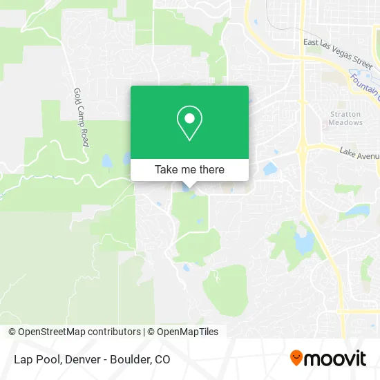 Lap Pool map