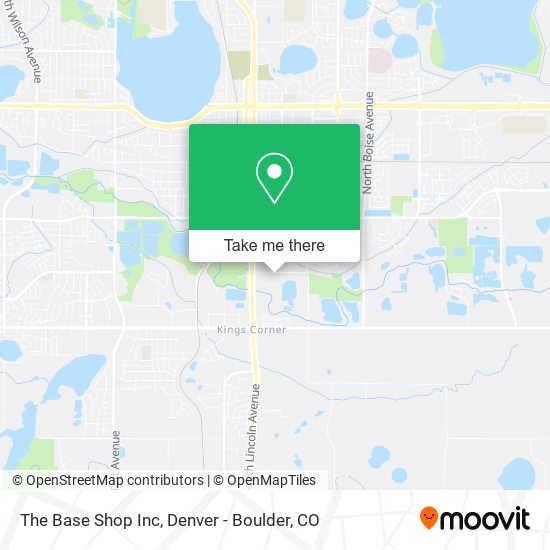 Mapa de The Base Shop Inc