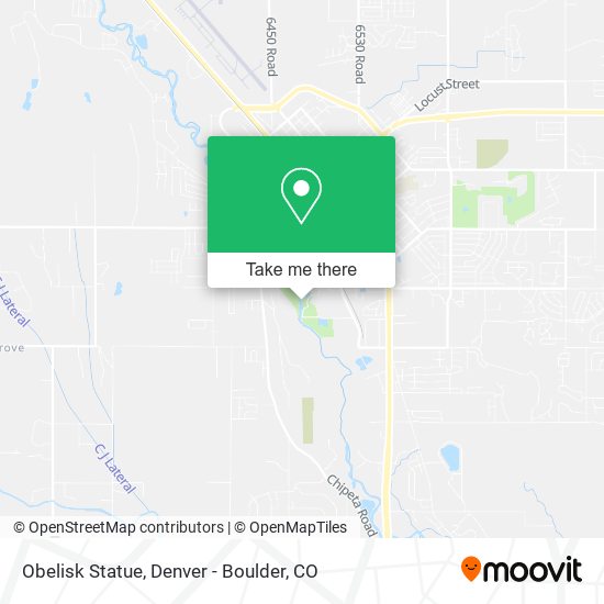 Obelisk Statue map