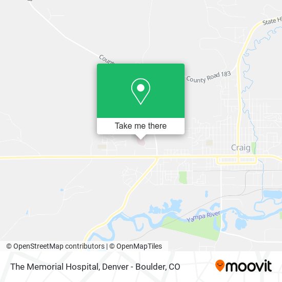 Mapa de The Memorial Hospital