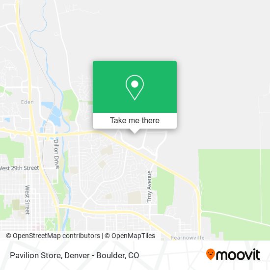 Pavilion Store map