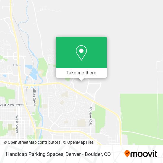 Mapa de Handicap Parking Spaces