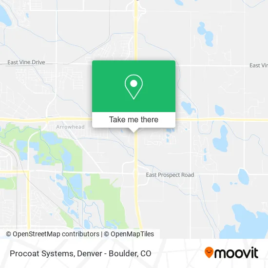 Procoat Systems map