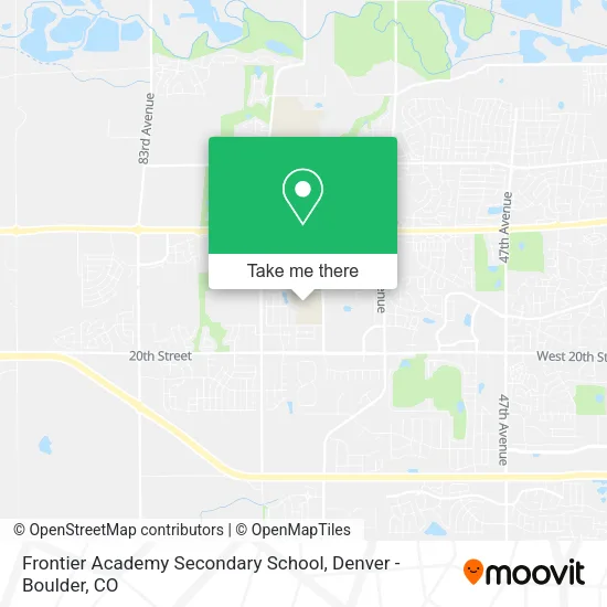 Frontier Academy Secondary School map