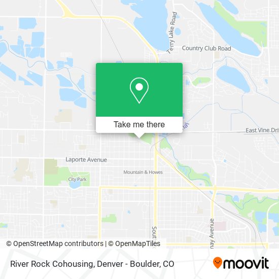 Mapa de River Rock Cohousing