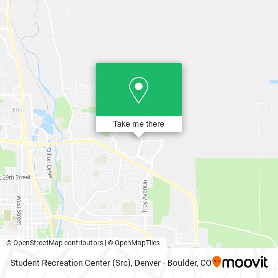 Student Recreation Center (Src) map