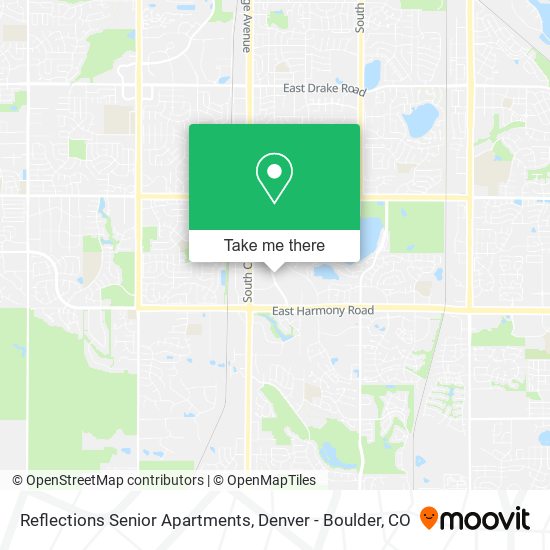 Mapa de Reflections Senior Apartments