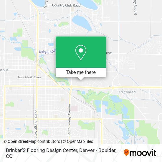 Mapa de Brinker’S Flooring Design Center