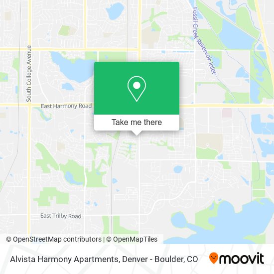 Alvista Harmony Apartments map