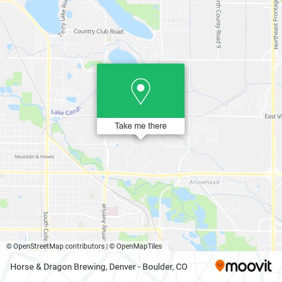 Horse & Dragon Brewing map