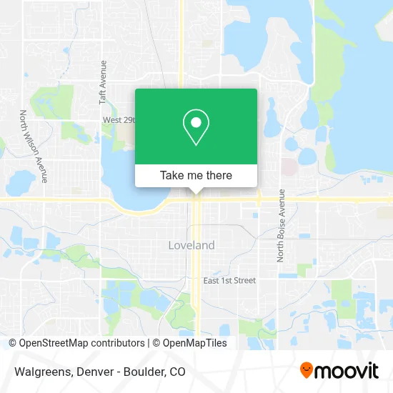 Walgreens map