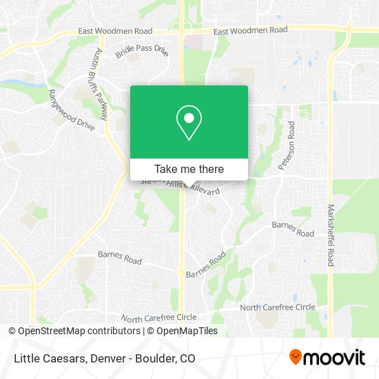 Mapa de Little Caesars