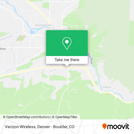 Mapa de Verizon Wireless