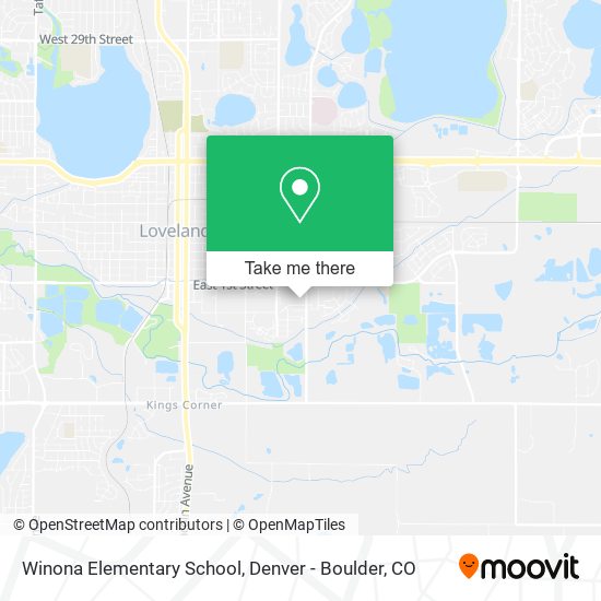 Mapa de Winona Elementary School