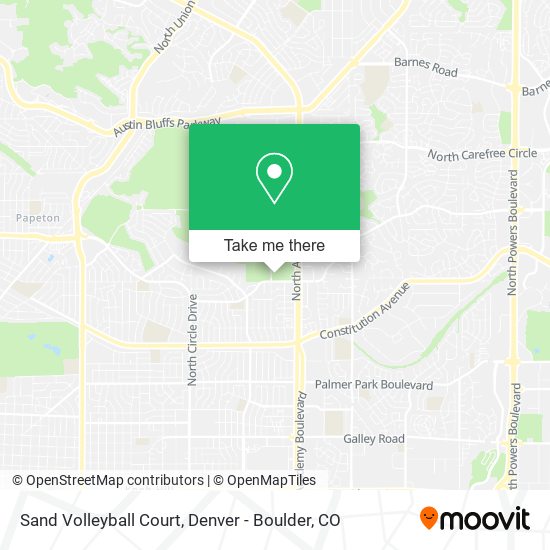 Mapa de Sand Volleyball Court