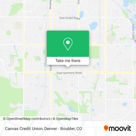 Mapa de Canvas Credit Union