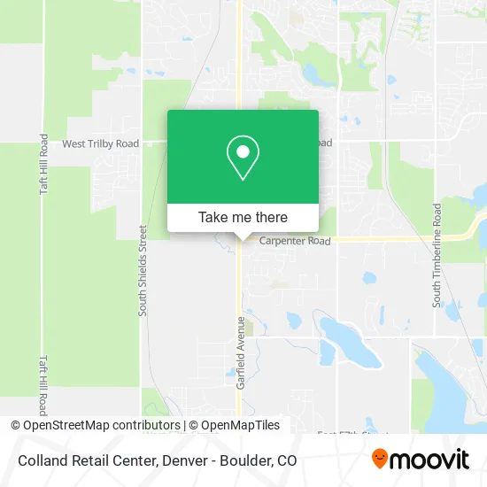 Colland Retail Center map