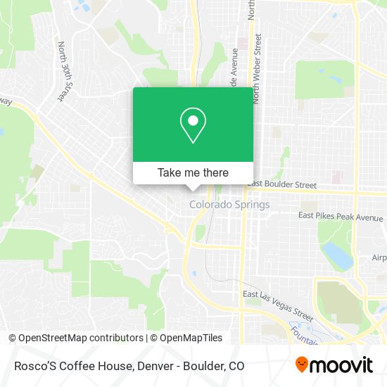 Rosco’S Coffee House map