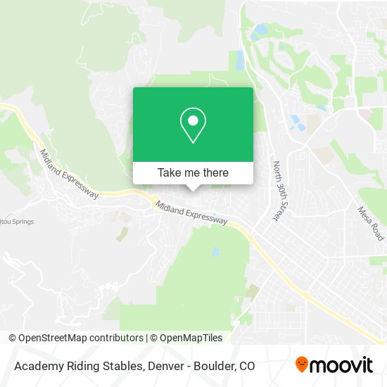 Mapa de Academy Riding Stables