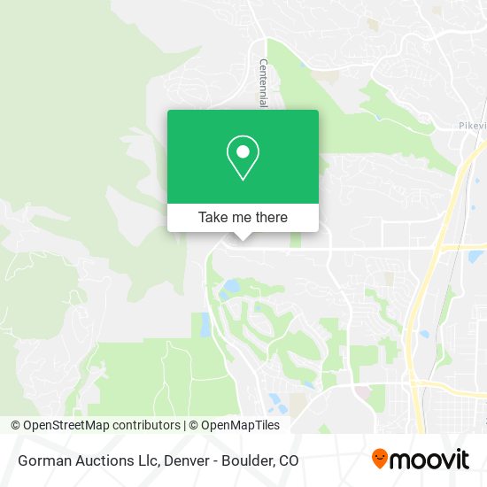 Gorman Auctions Llc map