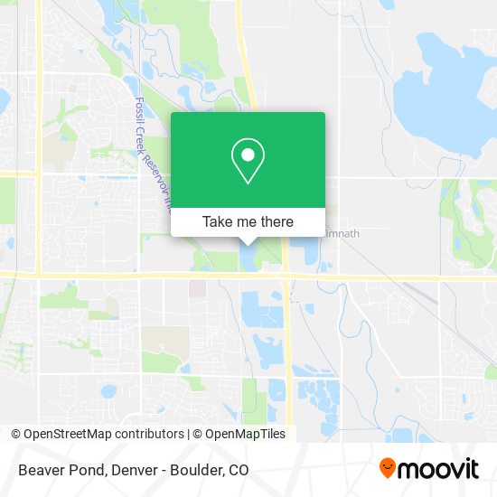 Mapa de Beaver Pond