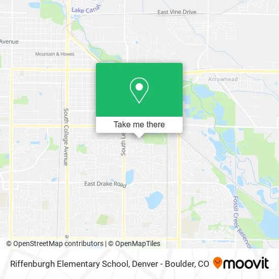 Riffenburgh Elementary School map