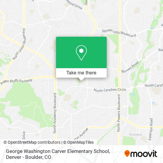 Mapa de George Washington Carver Elementary School