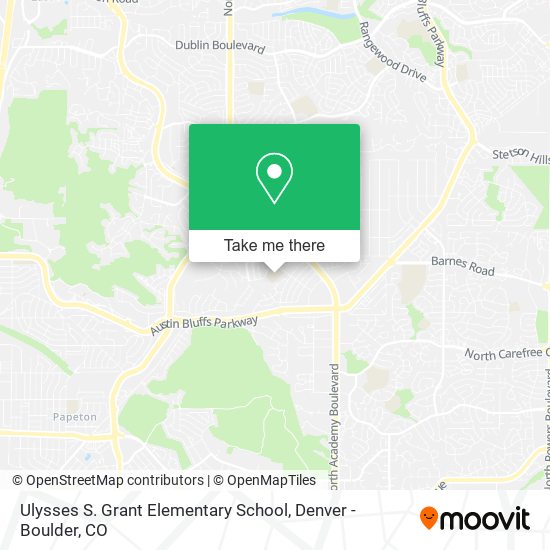 Mapa de Ulysses S. Grant Elementary School